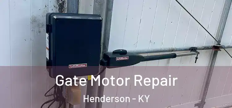 Gate Motor Repair Henderson - KY